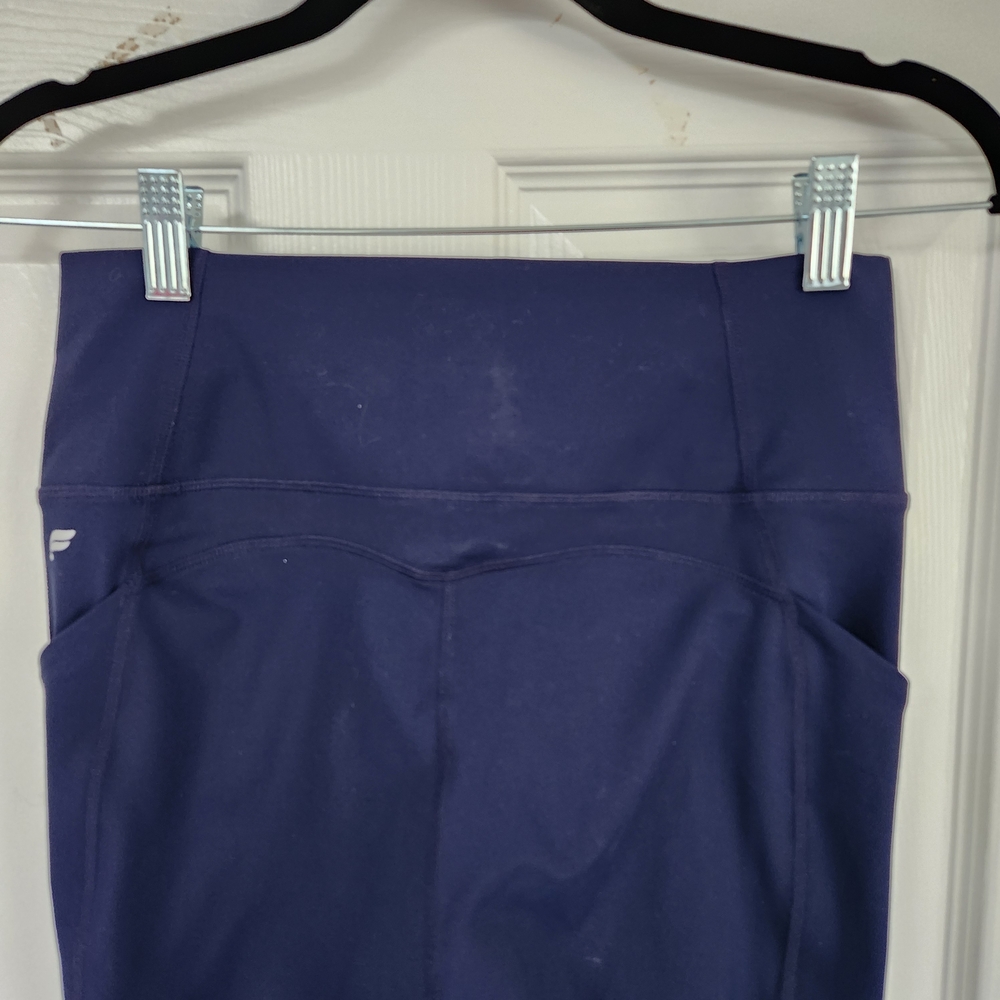 PureLuxe Fabletics Navy Leggings M - Picture 9 of 15